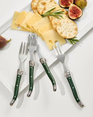 Beach & Home Drinkware & Bar | Tommy Bahama Eat, Drink & Be Merry Appetizer Fork Set Green