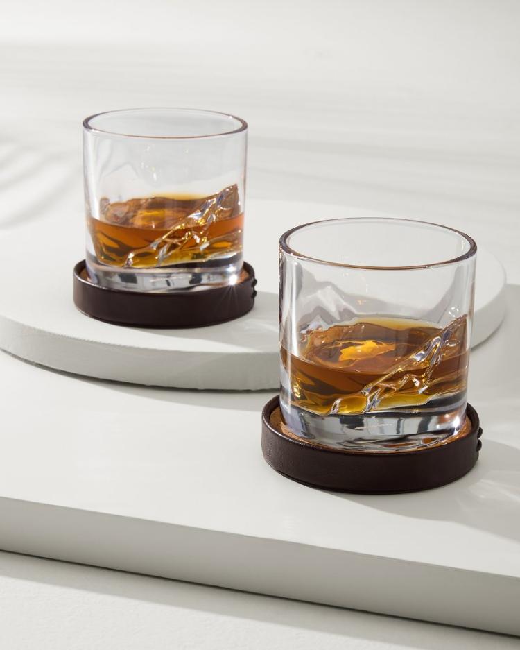 Beach & Home Drinkware & Bar | Tommy Bahama Grand Canyon Whiskey Glasses—Set Of 2 Clear