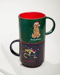 Beach & Home Drinkware & Bar | Tommy Bahama Huladay Retriever Stackable Mug Green