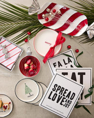 Beach & Home Drinkware & Bar | Tommy Bahama Red Ornament Candy Dish Red