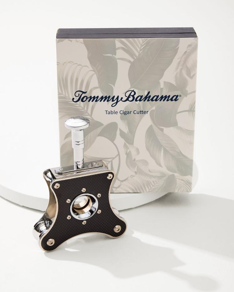 Beach & Home Drinkware & Bar | Tommy Bahama Table Cigar Cutter Black