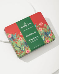 Beach & Home Drinkware & Bar | Tommy Bahama Tommy Bahama X Honolulu Cookie Company® Mele Kalikimaka Gift Tin Red