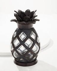 Beach & Home Outdoor Accessories | Tommy Bahama Large Glass Pineapple Votive Holder Clear