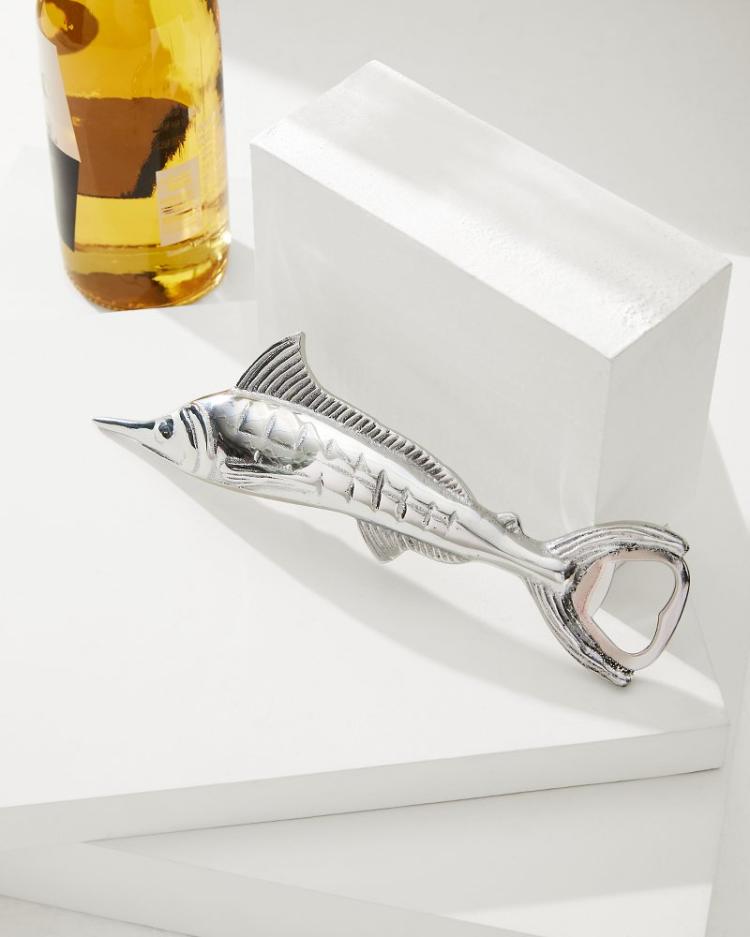 Beach & Home Outdoor Accessories | Tommy Bahama Marlin Bottle Opener Silver
