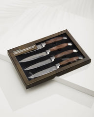 Beach & Home Outdoor Accessories | Tommy Bahama Monzo Wood Knife Set - Set Of 4 Monzo Wood