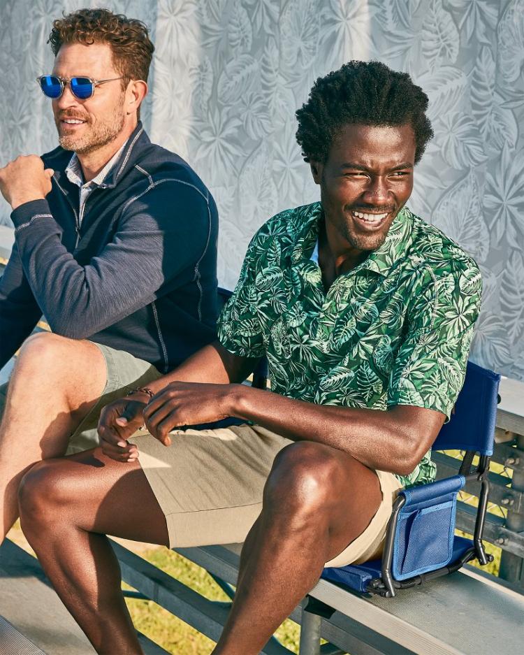 Beach & Home Outdoor Chairs | Tommy Bahama Tommy Bahama Deluxe Folding Stadium Chair Navy