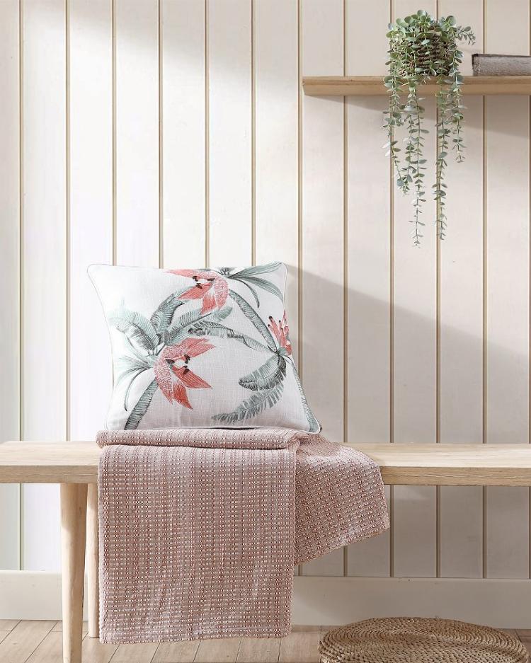 Beach & Home Pillows & Shams | Tommy Bahama Acapulco Palms Embroidered Pillow Green