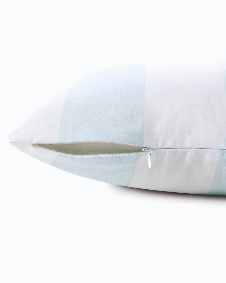 Beach & Home Pillows & Shams | Tommy Bahama Awning Stripe Blue Decorative Pillow Blue