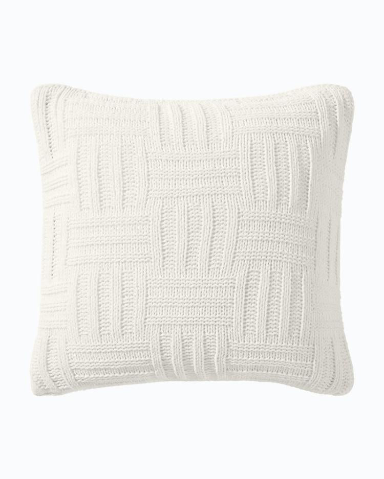 Beach & Home Pillows & Shams | Tommy Bahama Chain Basket Decorative Pillow White Sands