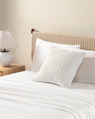 Beach & Home Pillows & Shams | Tommy Bahama Chain Basket Decorative Pillow White Sands