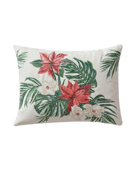 Beach & Home Pillows & Shams | Tommy Bahama Festive Palms Velvet Embroidered Decorative Pillow Multicolor