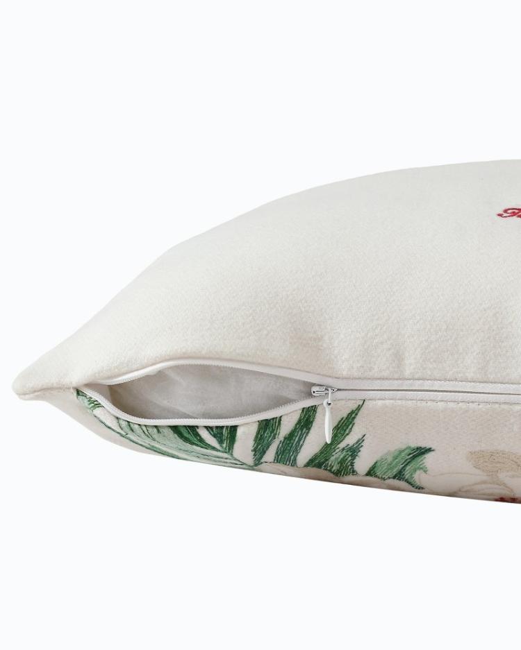 Beach & Home Pillows & Shams | Tommy Bahama Festive Palms Velvet Embroidered Decorative Pillow Multicolor