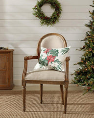 Beach & Home Pillows & Shams | Tommy Bahama Festive Palms Velvet Embroidered Decorative Pillow Multicolor
