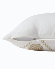 Beach & Home Pillows & Shams | Tommy Bahama Golden Pineapples Embroidered Decorative Pillow Gold