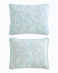 Beach & Home Quilts & Blankets | Tommy Bahama Art Of Palms Reversible 3-Piece King Quilt Set Blue
