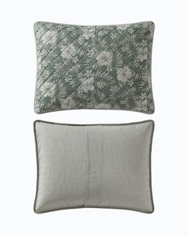 Beach & Home Quilts & Blankets | Tommy Bahama Hibiscus Jungle Reversible 3-Piece King Quilt Set Jungle