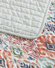 Beach & Home Quilts & Blankets | Tommy Bahama Ikat Tropics Reversible 3-Piece Full/Queen Quilt Set Multicolor