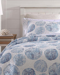 Beach & Home Quilts & Blankets | Tommy Bahama Ocean Isle 2-Piece Twin Quilt Set Blue