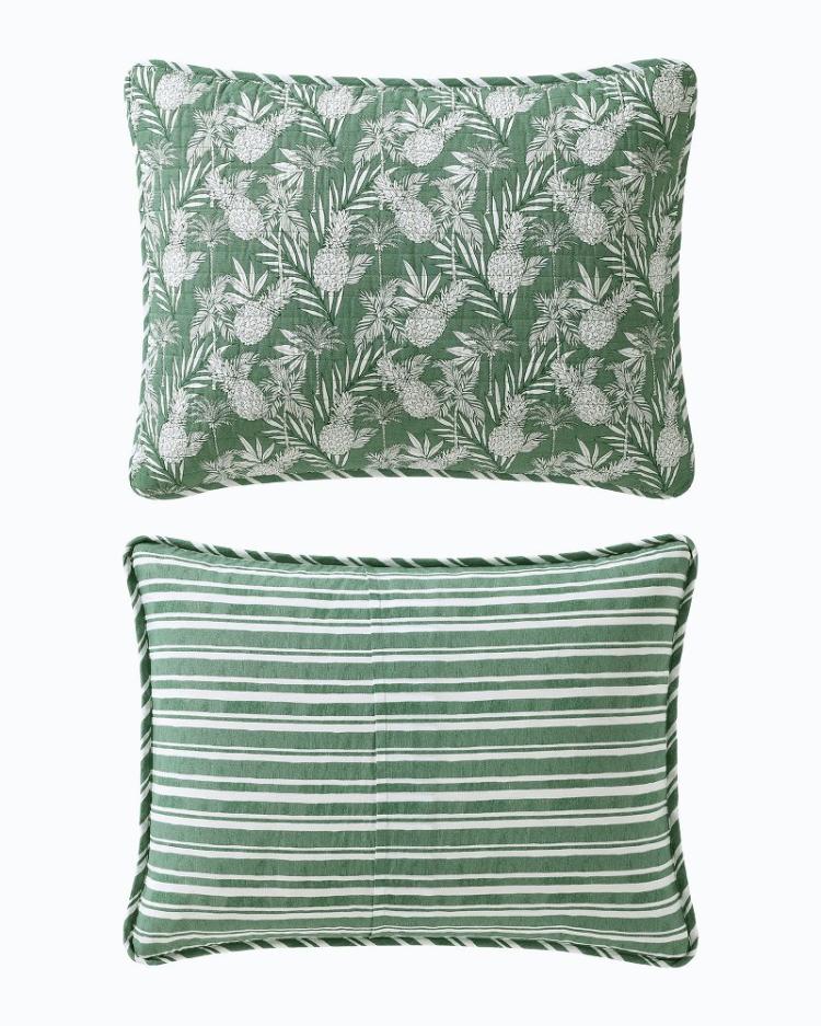 Beach & Home Quilts & Blankets | Tommy Bahama Pineapple Venture 2-Piece Twin Quilt Set Green