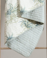 Beach & Home Quilts & Blankets | Tommy Bahama Serenity Palms Twin Quilt Blue