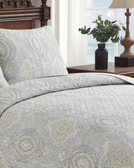 Beach & Home Quilts & Blankets | Tommy Bahama Turtle Cove 3-Piece King Quilt Set Grey
