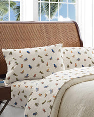 Beach & Home Sheet Sets & Bedskirts | Tommy Bahama Beach Chairs Sheet Set, King Multicolor