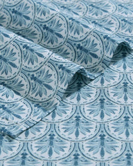 Beach & Home Sheet Sets & Bedskirts | Tommy Bahama Coastal Batik Blue 4-Piece Queen Sheet Set Blue
