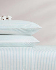 Beach & Home Sheet Sets & Bedskirts | Tommy Bahama Cool Beach Stripe 4-Piece King Sheet Set Stripe Blue