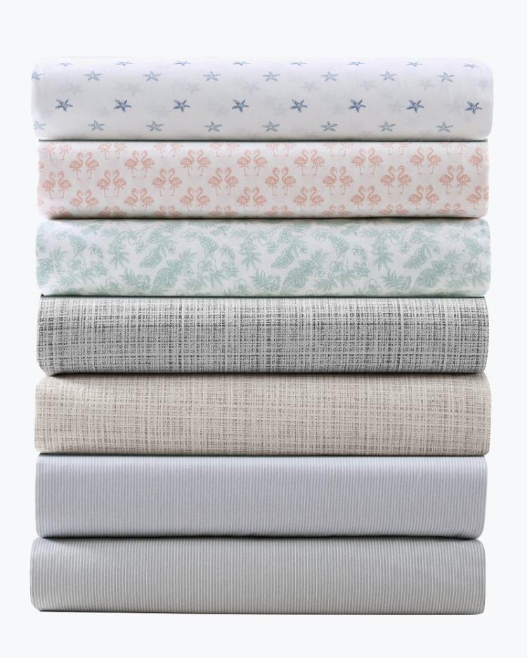 Beach & Home Sheet Sets & Bedskirts | Tommy Bahama Island Cays King Sheet Set Blue