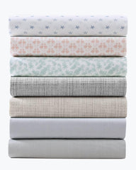 Beach & Home Sheet Sets & Bedskirts | Tommy Bahama Island Cays King Sheet Set Spring Green