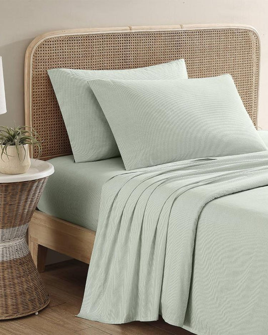 Beach & Home Sheet Sets & Bedskirts | Tommy Bahama Island Cays King Sheet Set Spring Green