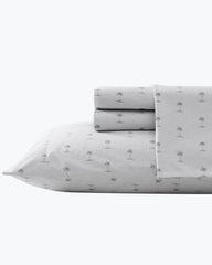 Beach & Home Sheet Sets & Bedskirts | Tommy Bahama Kew Palms 4-Piece King Sheet Set Grey