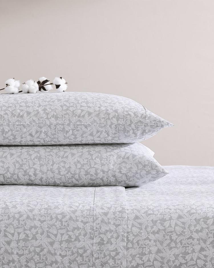Beach & Home Sheet Sets & Bedskirts | Tommy Bahama Koya Bay 4-Piece King Sheet Set Grey