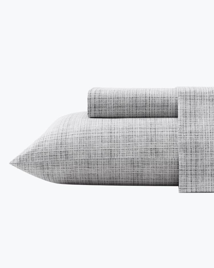 Beach & Home Sheet Sets & Bedskirts | Tommy Bahama Raffia Linen King Sheet Set Grey