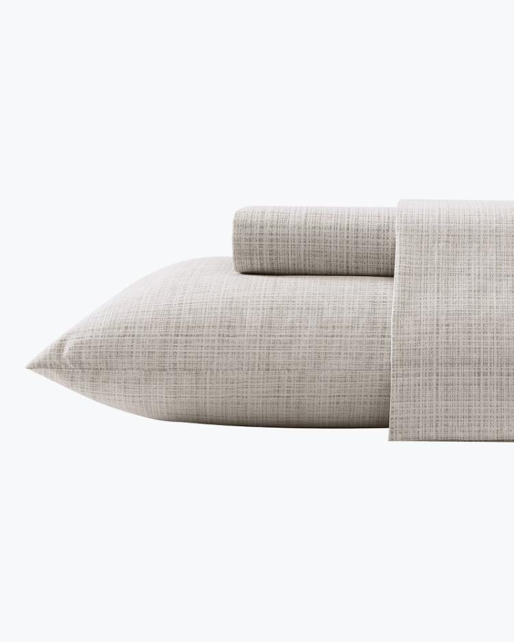 Beach & Home Sheet Sets & Bedskirts | Tommy Bahama Raffia Linen King Sheet Set Khaki