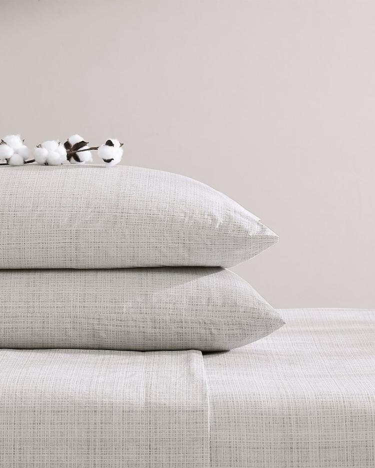 Beach & Home Sheet Sets & Bedskirts | Tommy Bahama Raffia Linen Queen Sheet Set Khaki