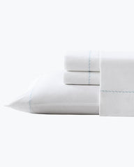 Beach & Home Sheet Sets & Bedskirts | Tommy Bahama Solid 4-Piece King Sheet Set - Blue White/blue