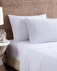 Beach & Home Sheet Sets & Bedskirts | Tommy Bahama Solid 4-Piece King Sheet Set White