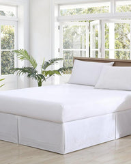 Beach & Home Sheet Sets & Bedskirts | Tommy Bahama Solid Tailored Queen Bed Skirt White