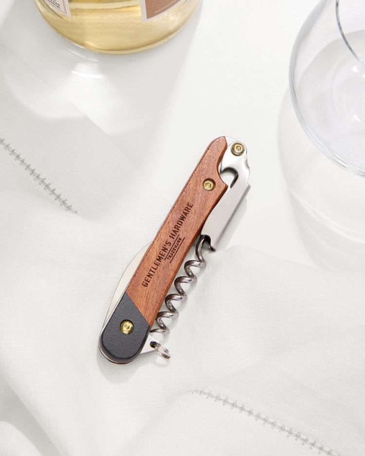 Beach & Home Drinkware & Bar | Tommy Bahama Waiter's Friend Bottle Opener Multi Tool Natural