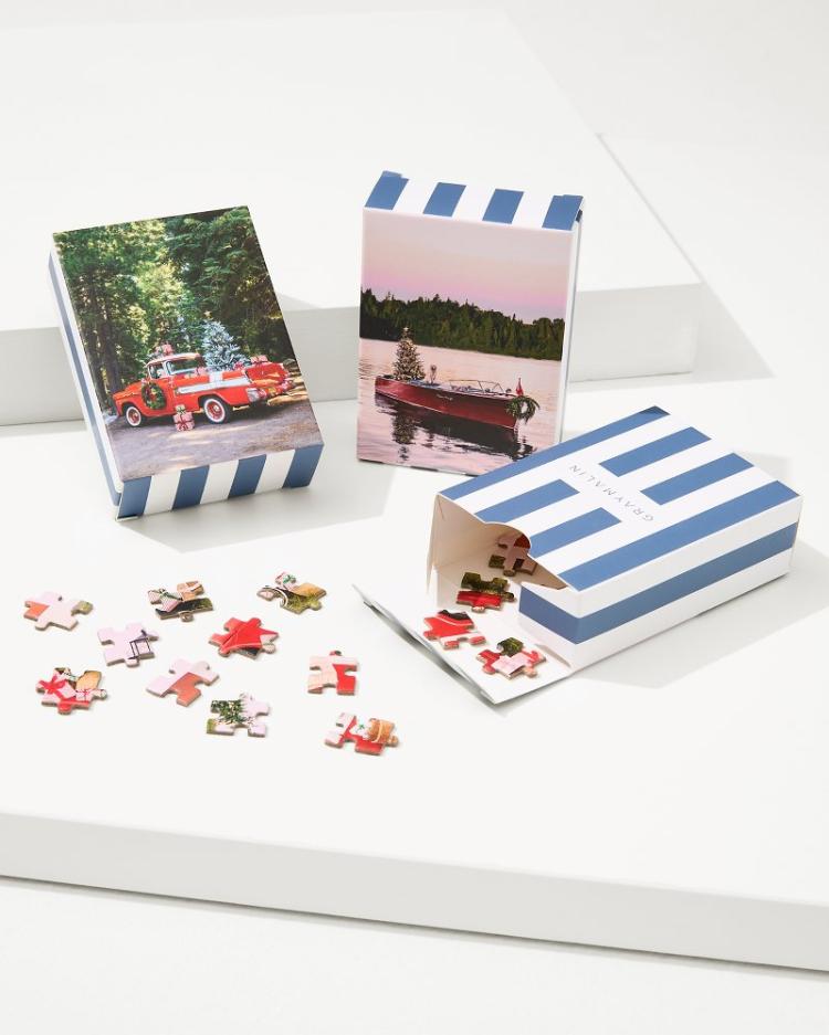 Beach & Home Books & Games | Tommy Bahama Gray Malin's The Holiday 3-in-1 Puzzle Set Multicolor