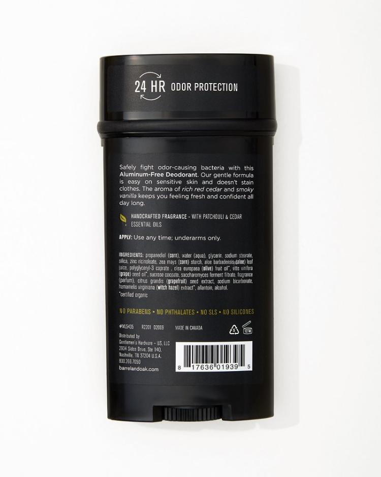 Men Cologne & Grooming | Tommy Bahama Bourbon Cedar 24-Hour Deodorant Black