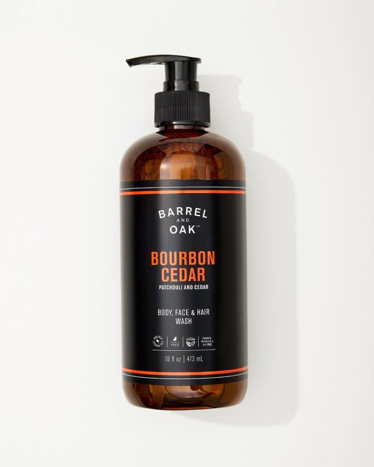 Men Cologne & Grooming | Tommy Bahama Bourbon Cedar Body, Face & Hair Wash Black