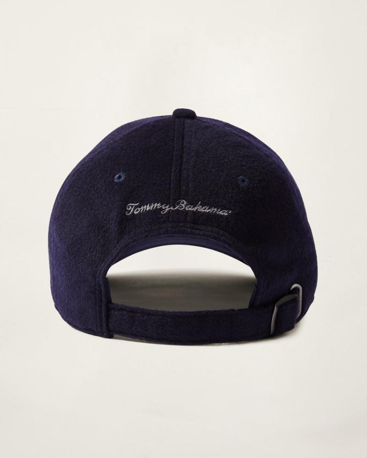 Men Hats & Caps | Tommy Bahama Cashmere Packable Marlin Cap Navy