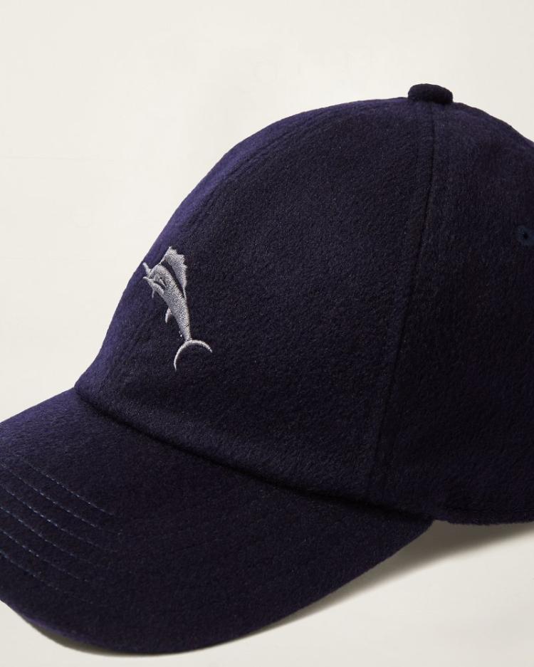 Men Hats & Caps | Tommy Bahama Cashmere Packable Marlin Cap Navy