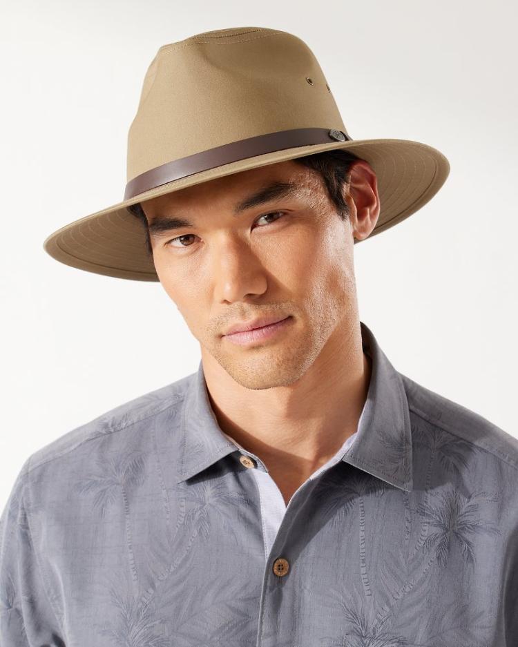 Men Hats & Caps | Tommy Bahama Dalton Travel Hat Tan