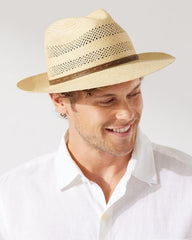 Men Hats & Caps | Tommy Bahama Ezra Vented Panama Hat Unbleached