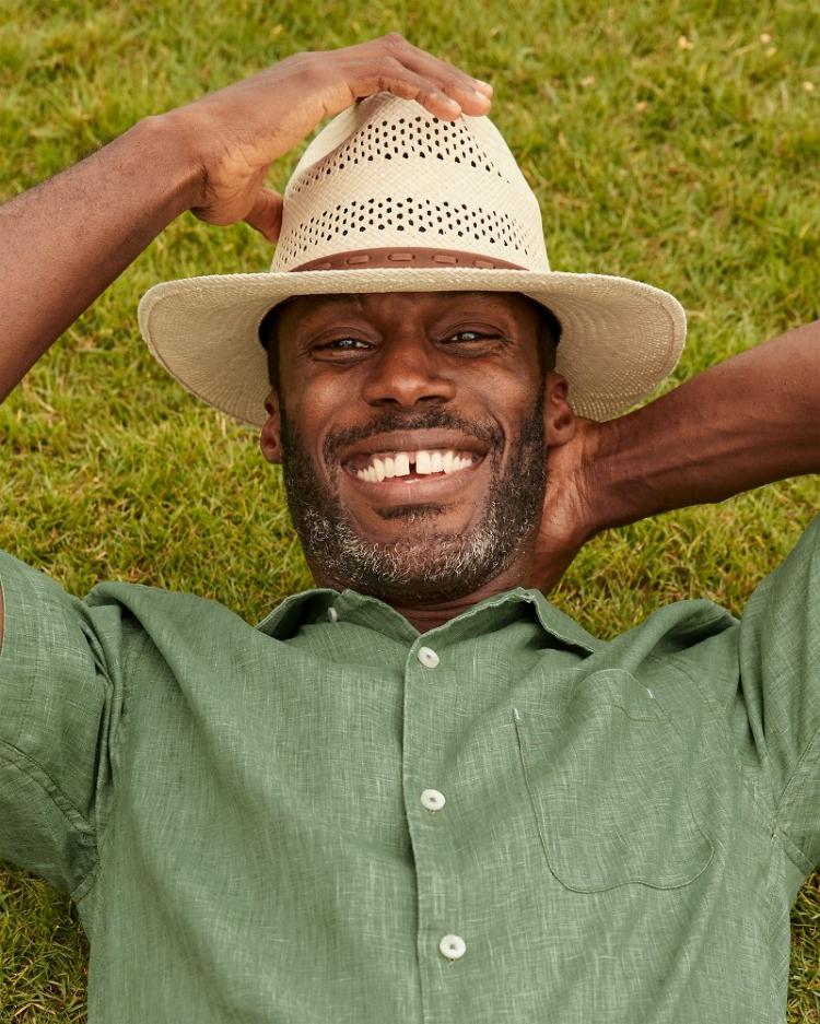 Men Hats & Caps | Tommy Bahama Ezra Vented Panama Hat Unbleached