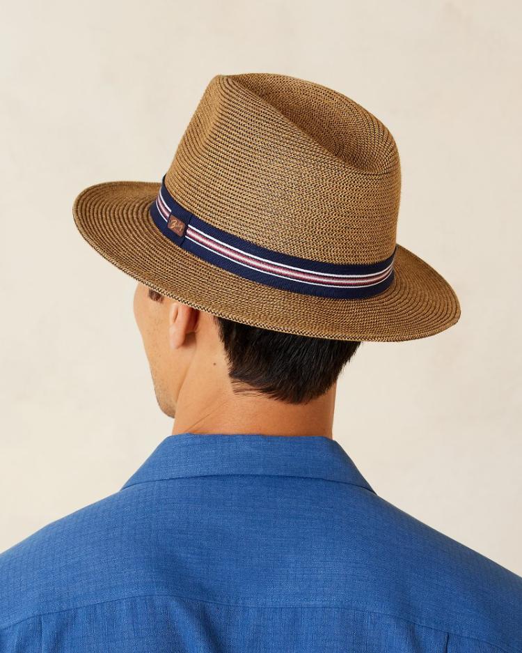 Men Hats & Caps | Tommy Bahama Hester Packable Braid Hat Copper