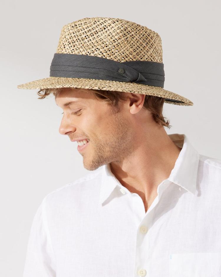 Men Hats & Caps | Tommy Bahama Laguna Drover Hat Black